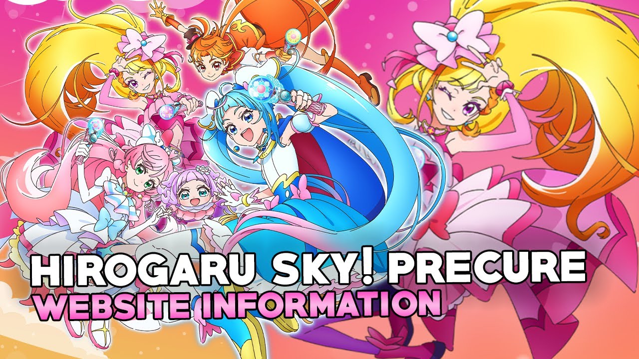 HIROGARU SKY! PRECURE Information! Characters and Staff! 