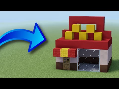 Minecraft:: Мини МАКДОНАЛДС #shorts | Майнкрафт как построить McDonald’s