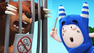 Oddbods | Eating At The ZOO | Funny Cartoons For Children | Oddbods & Friends