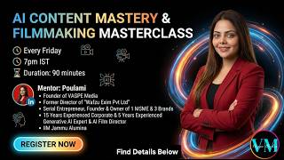 AI Filmmaking &amp; Content Mastery: The Complete Course (Best for Direct Search Volume)