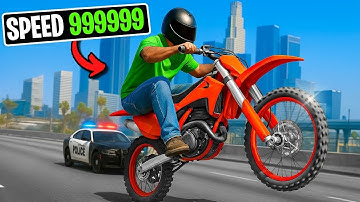 Every Time I Crash My Dirt Bike Gets Faster in GTA 5