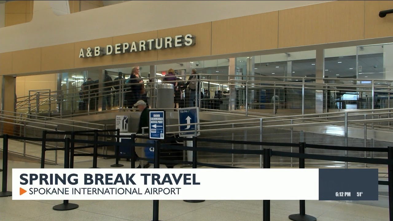 Spokane International Airport getting ready for spring break travel
