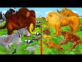Woolly Mammoth Vs Dinosaur Prehistoric Mammals Vs Prehistoric Mammals Size Comparison Animal Revolt