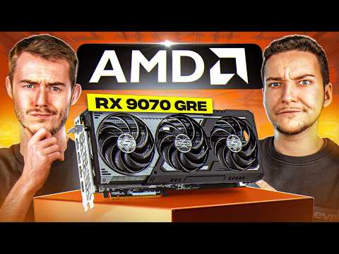 PRÉSENTATION DE LA AMD RX 9070 GRE