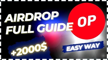 Crypto Airdrop  Optimism Airdrop 2 - FULL Updates & Recap - Step by Step 🚀 Optimism Quest Guide