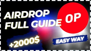 Crypto Airdrop  Optimism Airdrop 2 - FULL Updates & Recap - Step by Step 🚀 Optimism Quest Guide