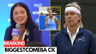 Alex Eala’s INCREDIBLE Comeback After Being Down 0–4 — Tennis History Made!