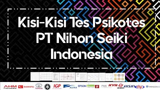 KISI KISI PSIKOTES PT NSI NIHON SEIKI INDONESIA (FEB 2024)