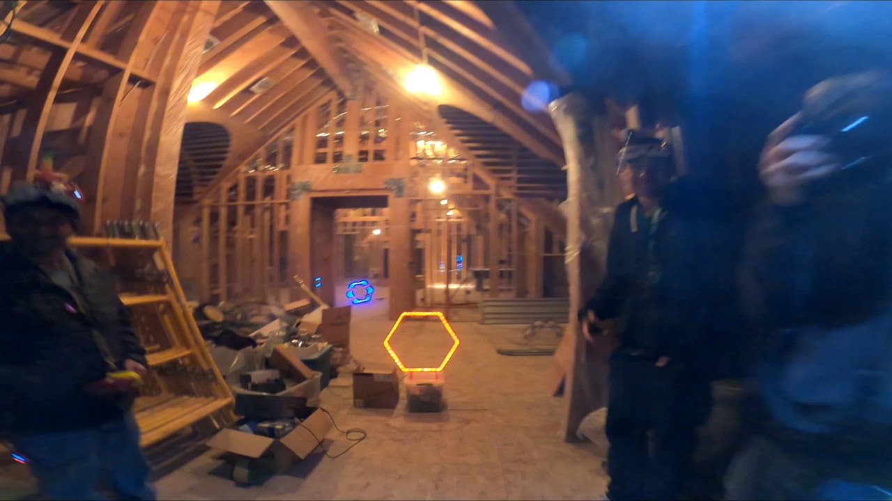 Underground Night Drone Racing Scene🌃