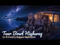 Tear Bowl Highway 🌌 Lo-fi Country Reggae Night Drive | Stars Over the Sea