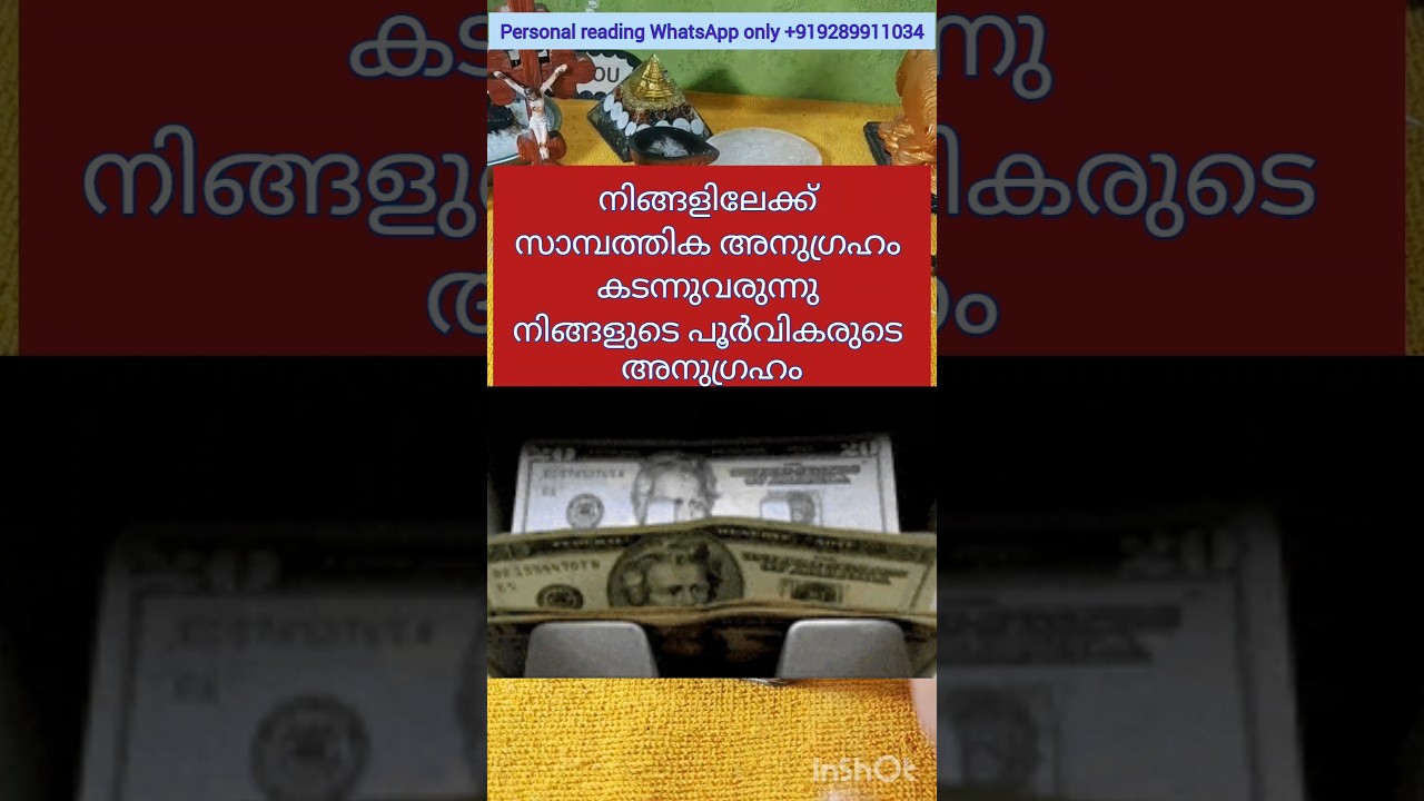 ഇത് നിങ്ങളുടെ ഭാഗ്യം #tarot #shortsviral #malayalam #dailymotivation
