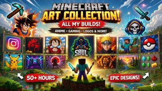 🔴 LIVE Minecraft Pixel Art Showcase 🎨 | Anime Builds #shorts #minecraft