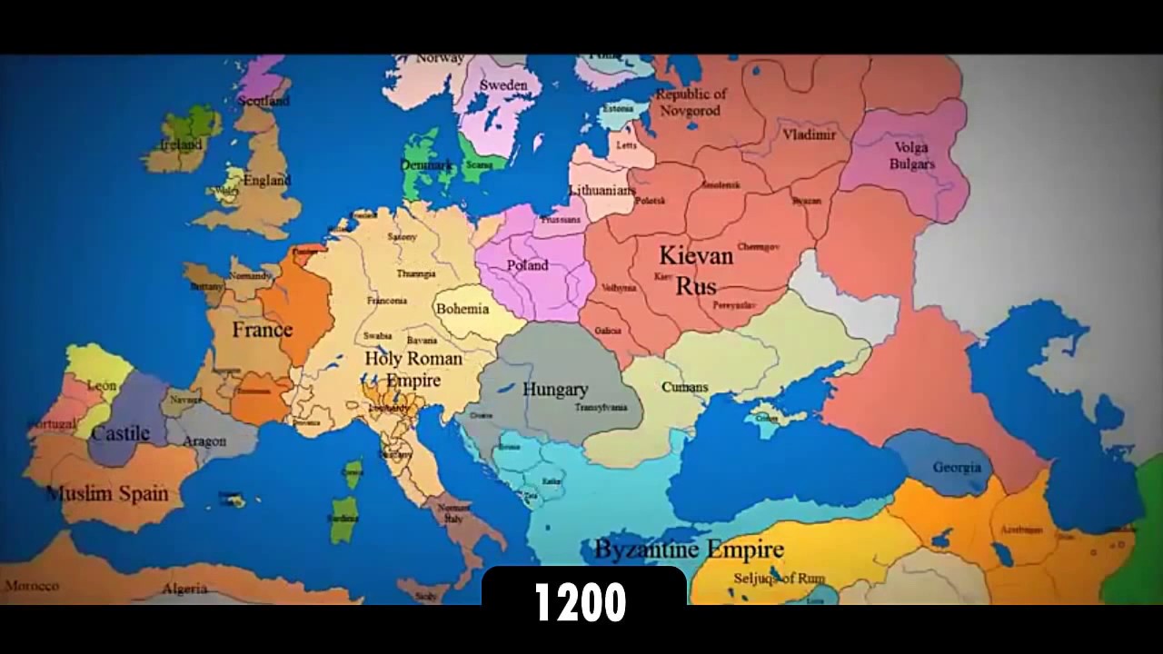 Как менялась карта мира за всю историю человечества