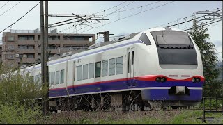 特急しらゆき３号新潟行き【4K】E653系H201編成信越本線下り53M