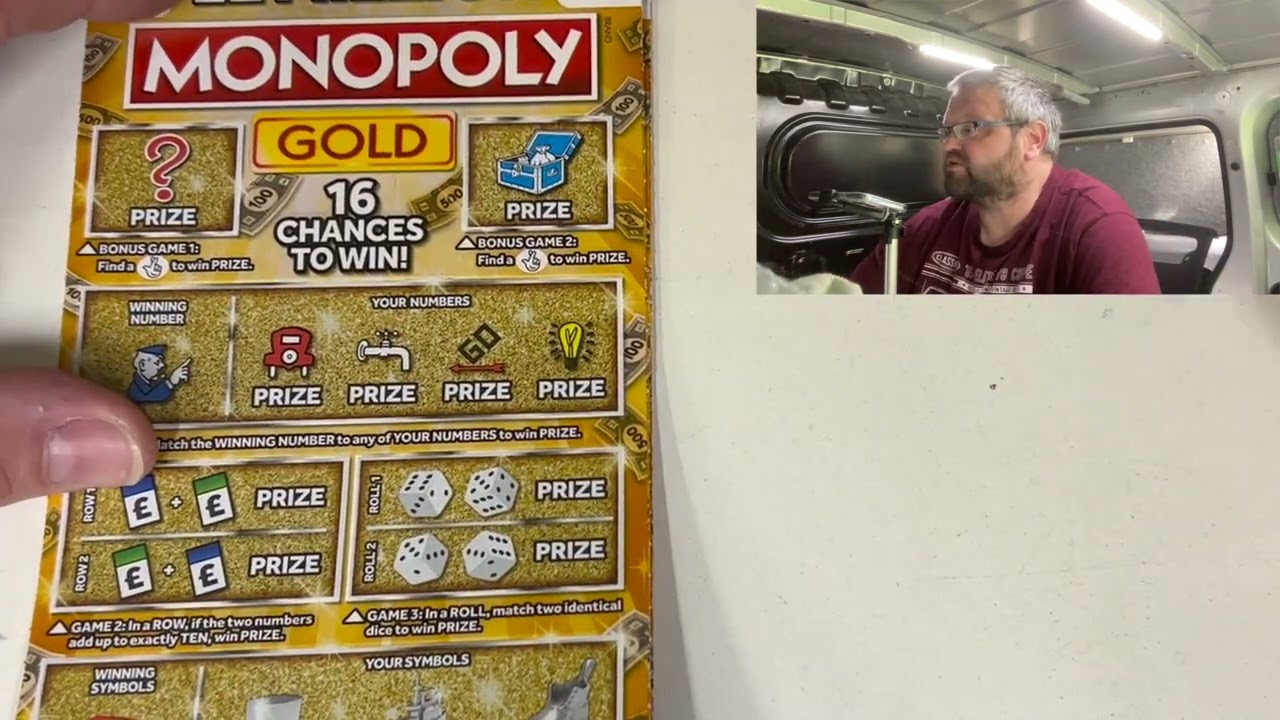 Scratchcard Monday 20 2022