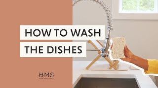 HOW TO WASH THE DISHES by Home Made Simple 192 views 2 years ago 1 minute, 19 seconds