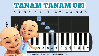 Tanam Tanam Ubi (Upin&Ipin) | Notasi Pianika