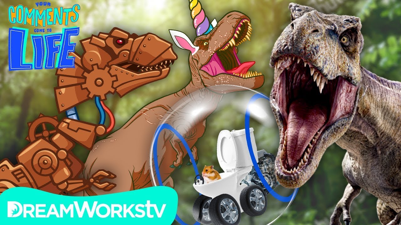 dreamworks vs pixar JURASSIC WORLD Destroys COMMENTS!! | YOUR COMMENTS COME TO LIFE
