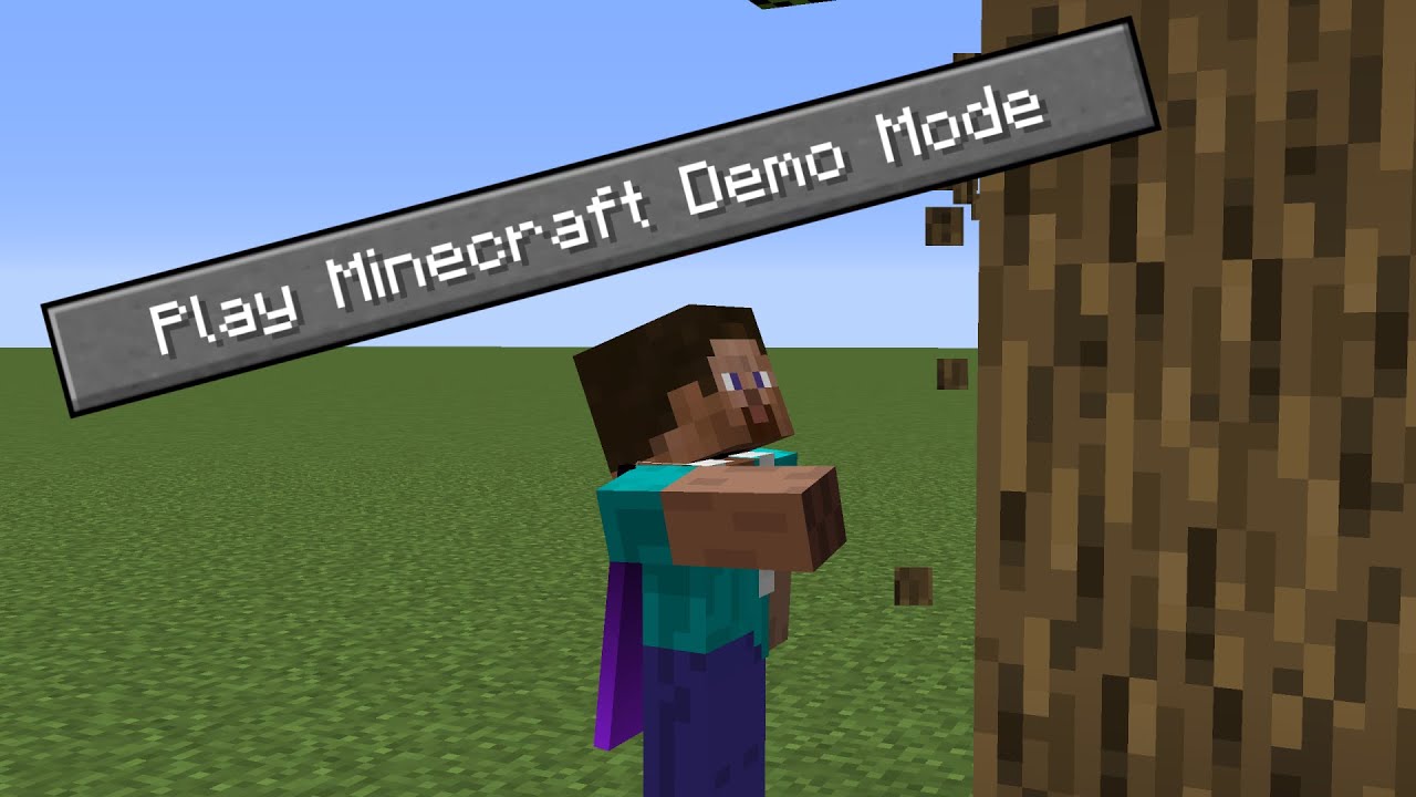 Download the Minecraft demo