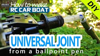 Homemade RC drive shaft | RC car drive shaft universal joint | how to make drive shaft at home