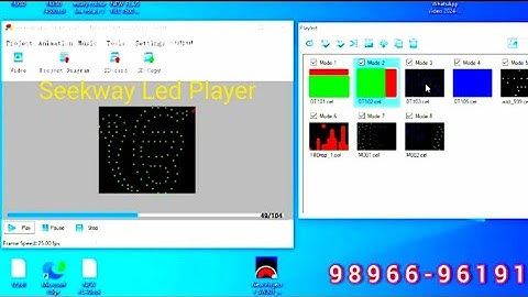 Seekway LED | RGB Player | seekway LED software tutorial