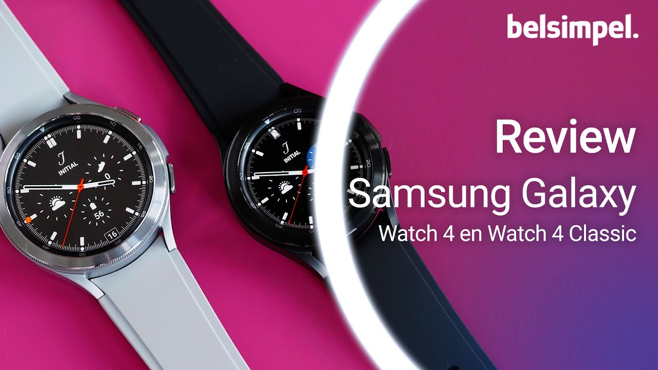 De nieuwste smartwatches van Samsung! | Samsung Galaxy Watch 4 \u0026 Watch 4  Classic Review - YouTube