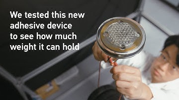 NTU Singapore scientists develop a smart, reusable adhesive that sticks on various surfaces