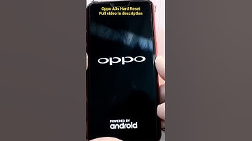 OPPO A3s Hard Reset Full video in description