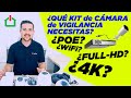 🔍¿Qué kit de cámaras de vigilancia necesitas? 📹📹📹✔️