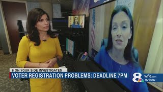 Florida extends voter registration deadline after users report problems with online registration sys