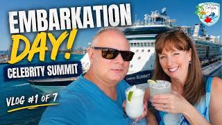 Smaller Celebrity Ship = MORE Character! Summit Embarkation