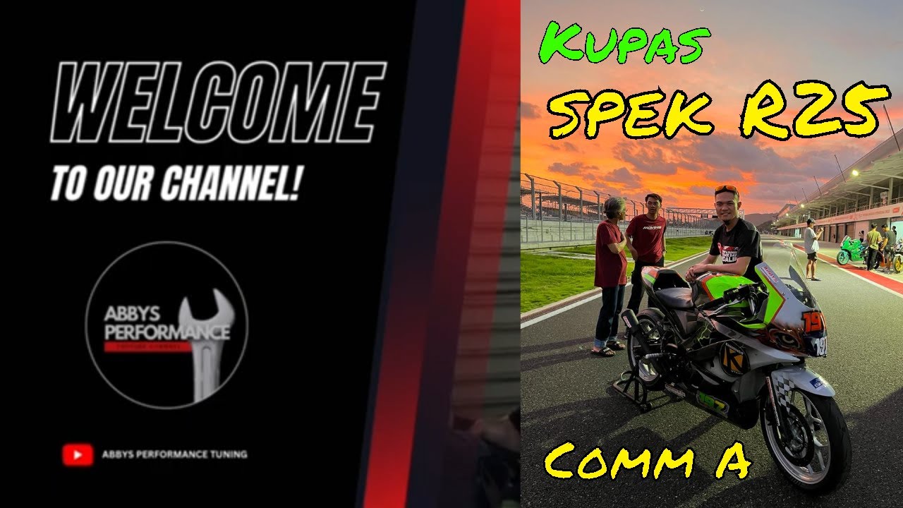 Kupas tuntas spesifikasi motor yamaha R25 balap YSR Comm A 2023 juara 1 [langganan podium]