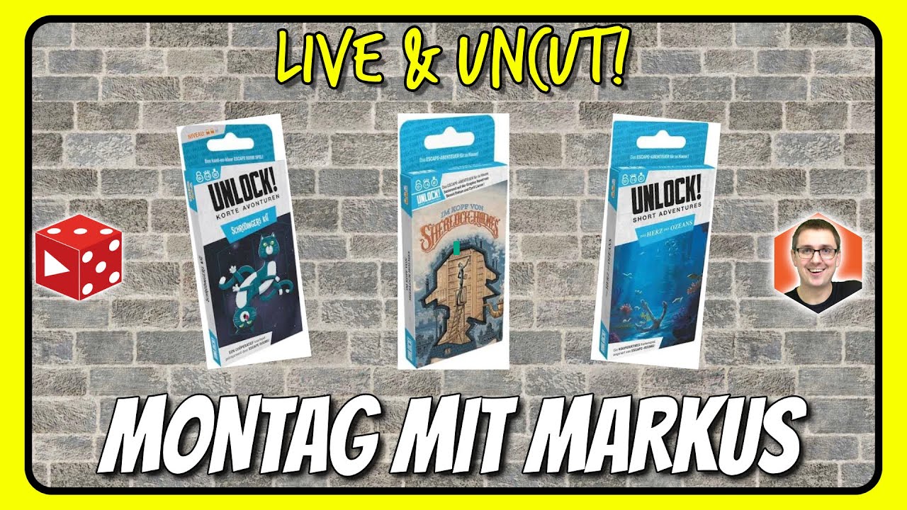 Montag mit Markus - Advents-Special mit Unlock! Shorts (eventuelle Spoiler!) - Live & Unplugged