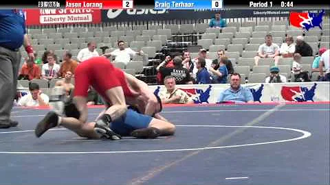 Jason Lorang vs. Craig Terhaar at 2013 Veterans Na...