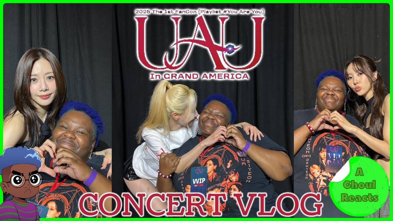 I MET UAU? | UAU 2025 The 1st FanCon VLOG | A Ghoul Reacts