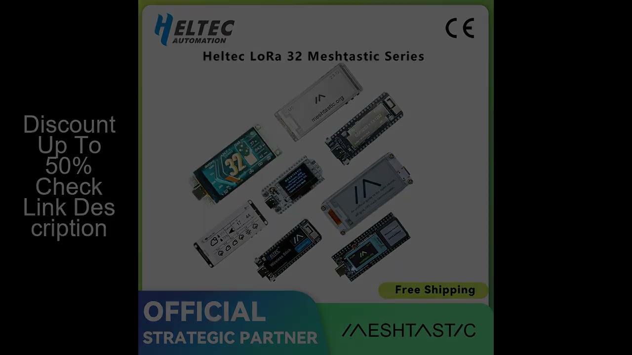 Heltec V3 Meshtastic Series ESP32 LoRa Combined Dev-board Tracker with SX1262 Chip Bluetooth WiFi, L
