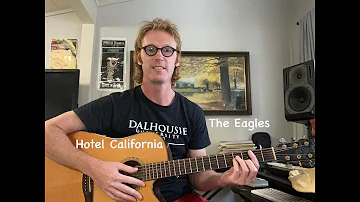 Hotel California Guitar Lesson - The Eagles - Intro, Chords, No Capo