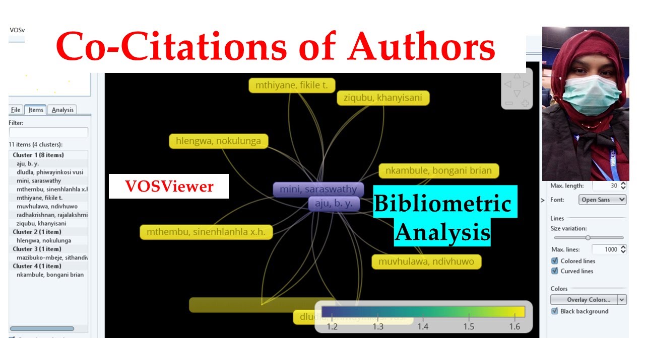 VOS viewer Part 7 | Map for Co-Citations by Authors | Bibliometric
