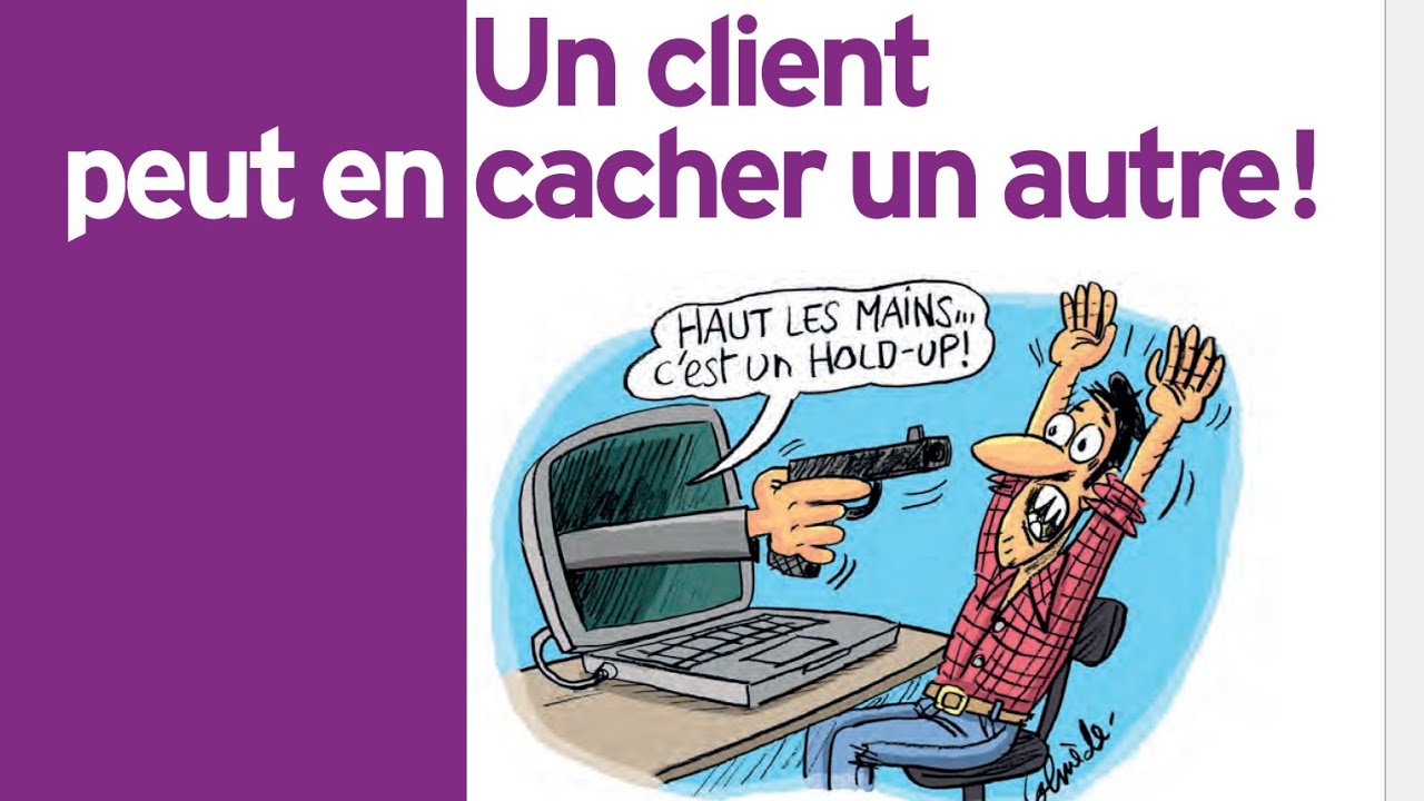 Un client peut en cacher un autre! Escroquerie par usurpation d