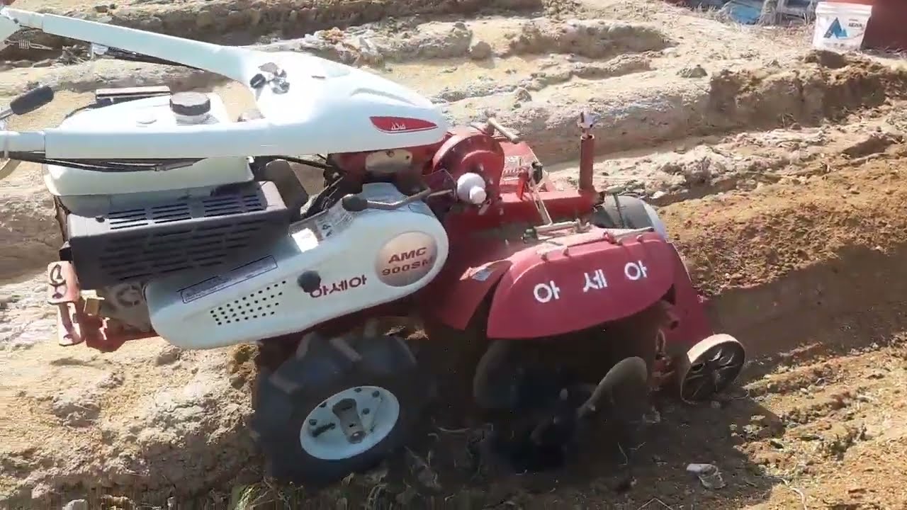 작업중 시동꺼지는 AMC900SM 관리기 기화기가 이물질로 자주막힘