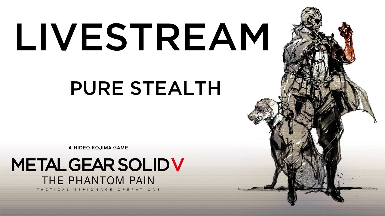Metal Gear Solid V: The Phantom Pain Free Roam Livestream | CenterStrain01