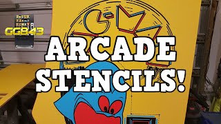 How to Apply Arcade Stencil Artwork on a Pac-man Arcade Game! screenshot 4