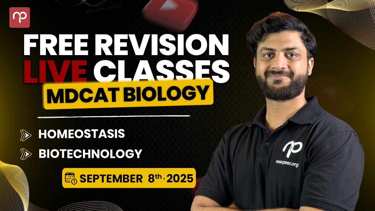 🔴Day 24 | MDCAT Biology | HOMEOSTASIS & BIOTECHNOLOGY l MANZIL Batch