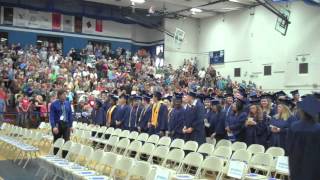 2012 Central Lake College (CLC) graduation march - Brainerd Dispatch MN