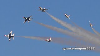 USAF Thunderbirds Nellis AFB 2019 Aviation Nation