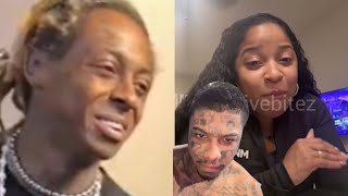 Lil Wayne,,, Reacts Over Toya Johnson \u0026 Blueface,, \u0026 He Angrily Accused For Pu.. 