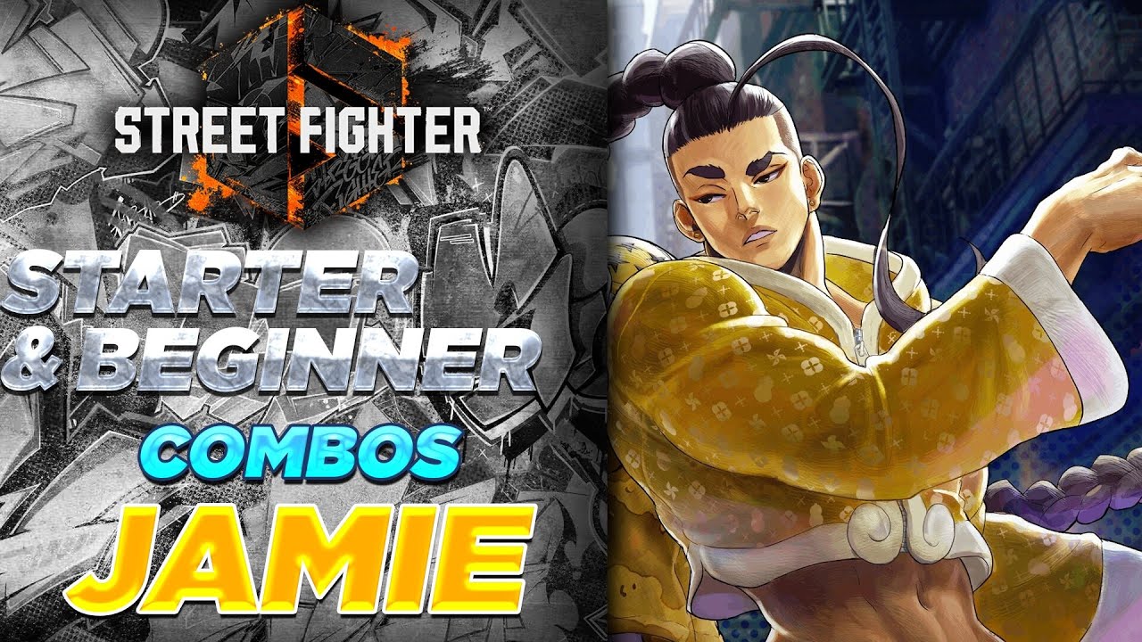 SF6 Starter & Beginner Combos: JAMIE ( Easy To Hard ) - YouTube