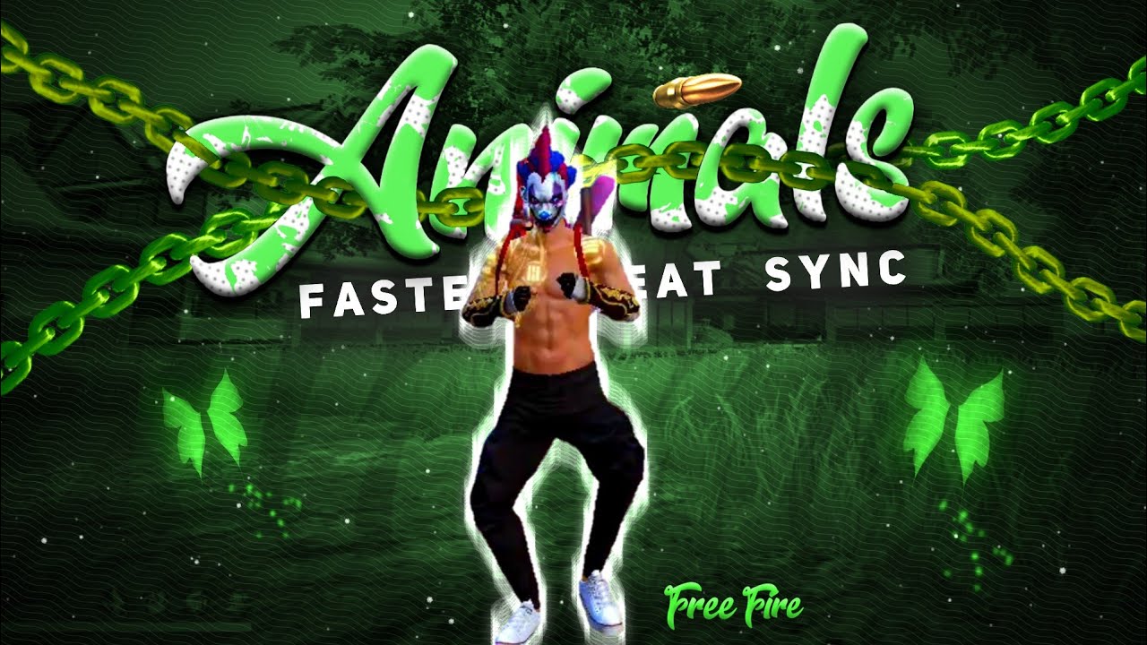 ANIMALS - Beat sync montage 🔥 || Free fire best edited beat sync montage