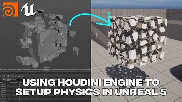 Using Houdini Engine to setup Physics in Unreal 5 with Grayson Cotrell
