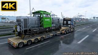 Euro Truck Simulator 2 TruckersMP | Duisburg (D) ▶ Rotterdam (NL) | Vossloh G6 (61,750kg) | 165km Euro Truck Simulator 2 TruckersMP | Duisburg (D) ▶ Rotterdam (NL) | Vossloh G6 (61,750kg) | 165km